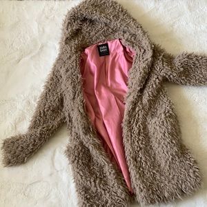 Zara woman’s teddy coat